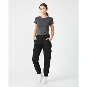 👖 Banana Republic Black Cargo Pants Women's Size 2